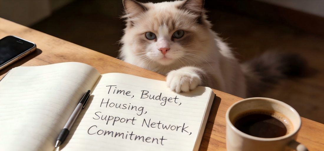 Am I Ready to Adopt a Cat? A Cat-First Checklist + Trial Plan (Before You Commit)