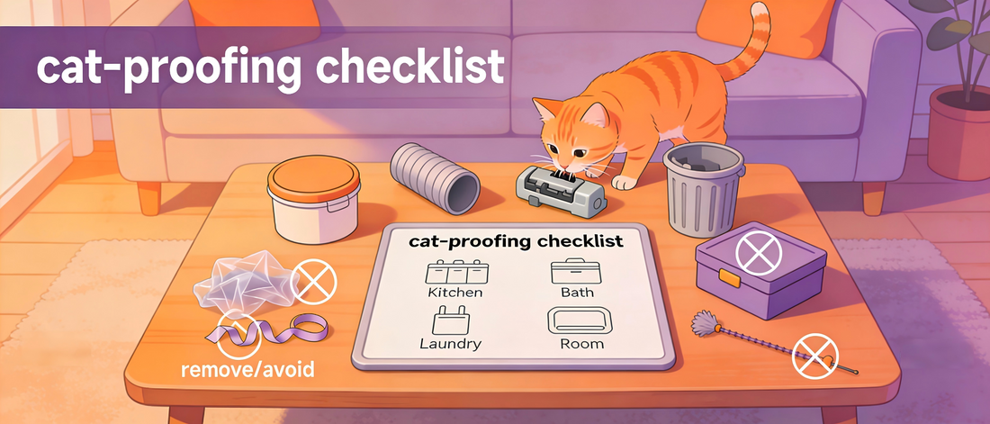 Cat-Proof Your Home: A Room-by-Room Safety Checklist + Vet-First Red Flags