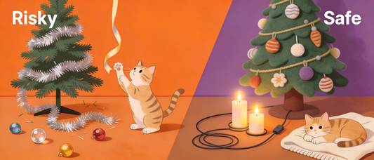 Cat-Safe Christmas Decor: How to Keep Your Home Festive Without Risking Your Cat