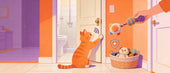 Cat Boundaries: How to Stop Your Cat From Following You Into the Bathroom (Without Stress)