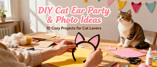 DIY Cat Ear Party & Photo Ideas: 10 Cozy Projects for Cat Lovers