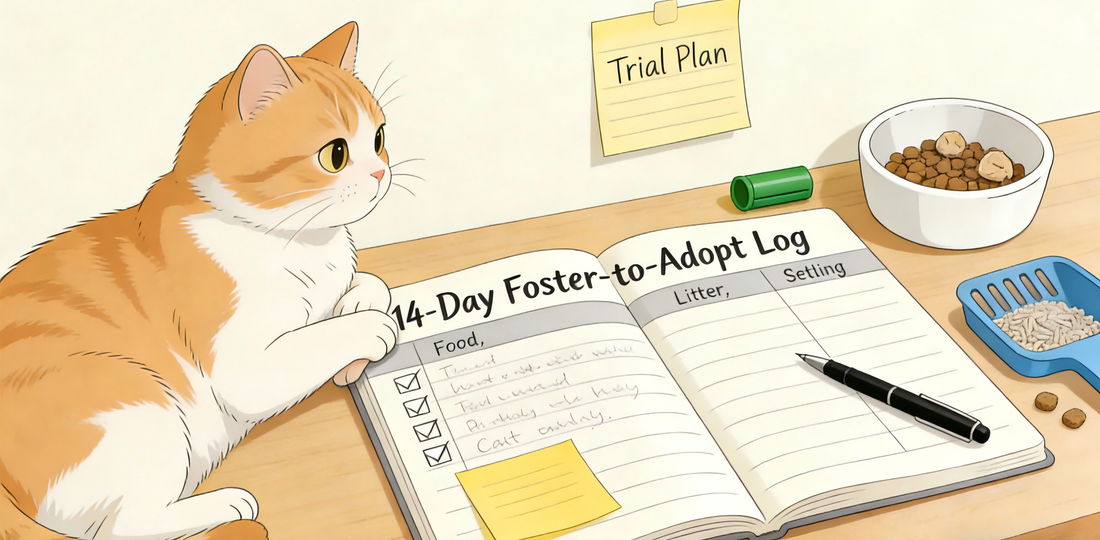 Foster to Adopt a Cat: How It Works + A 2-Week Trial Plan That Prevents Rehoming