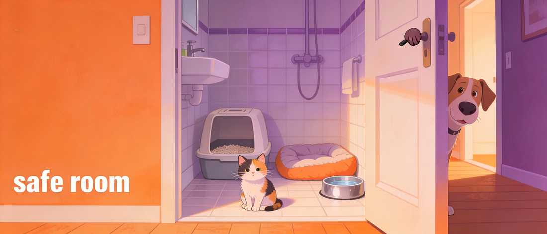 First Week Home With a Shelter Kitten: Safe-Room, Routine & Dog Introductions Guide