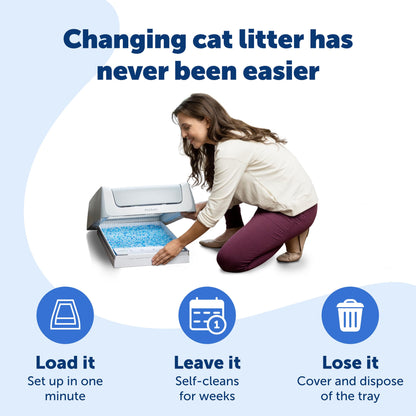 Disposable Crystal Cat Litter Tray