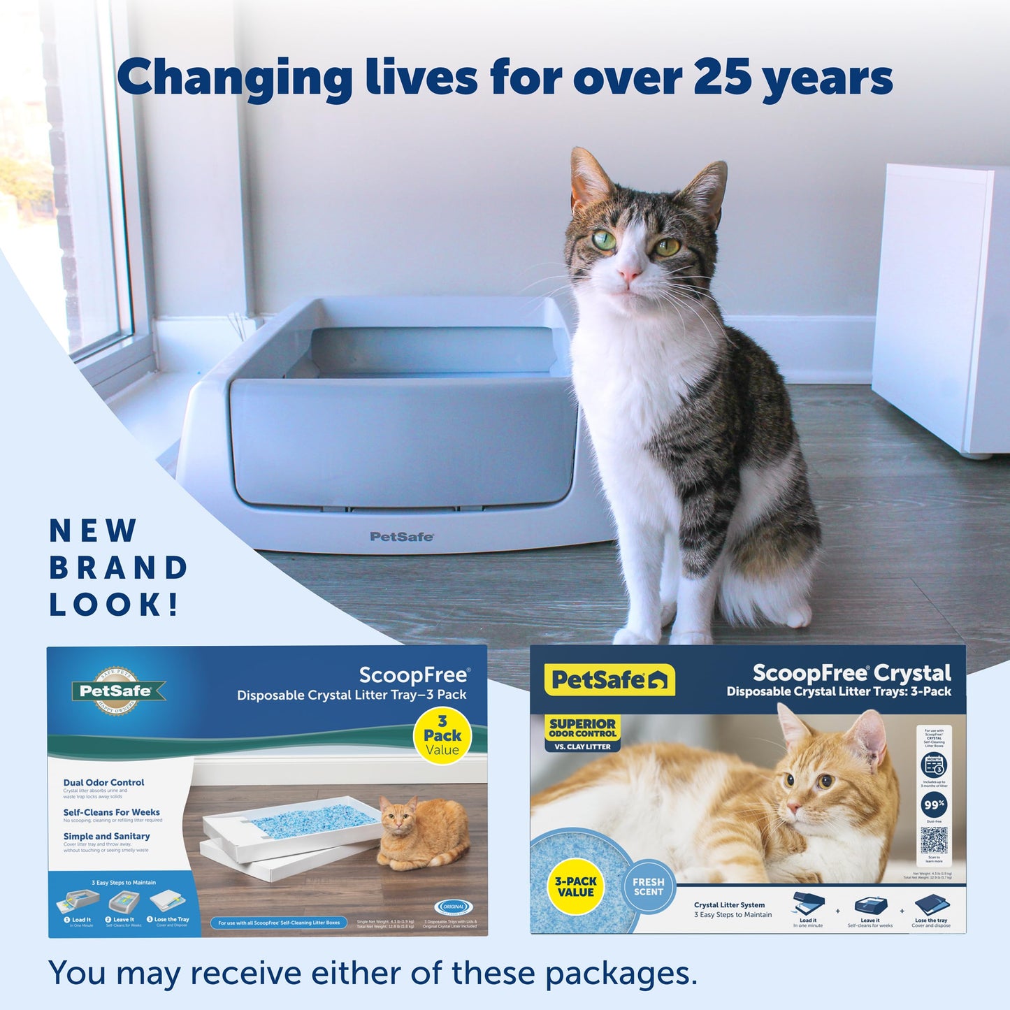 Disposable Crystal Cat Litter Tray
